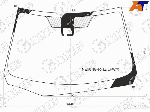 Стекло лобовое toyota corolla fielder