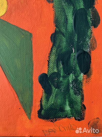 Картина на картоне 30х20см