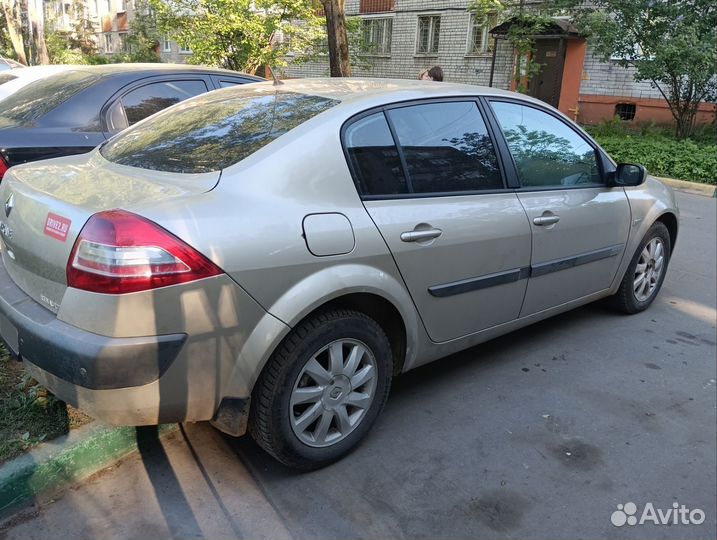 Renault Megane 1.6 AT, 2006, 247 000 км