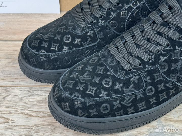 Кроссовки Louis Vuitton X Nike Air Force 1 Black