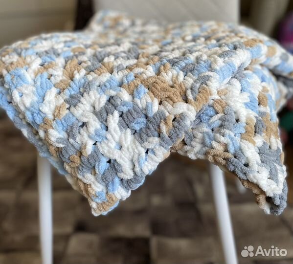 Плед детский плюшевый