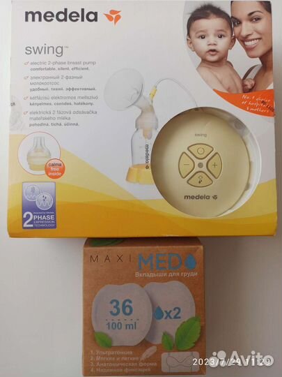 Молокоотсос medela swing электрический