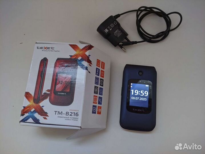 Кнопочный телефон texet TM-B216