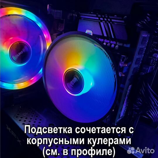 Кулер для процессора 120мм AMD и Intel