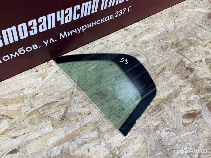 Форточка двери задняя левая Renault Logan