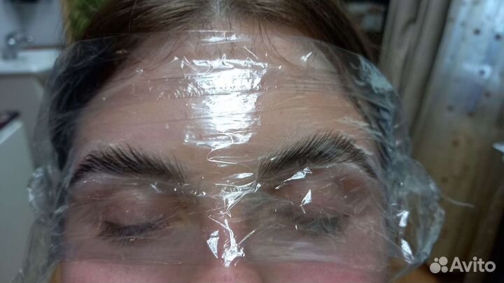 Ламинирование +окрашивание+ ботокс ресниц