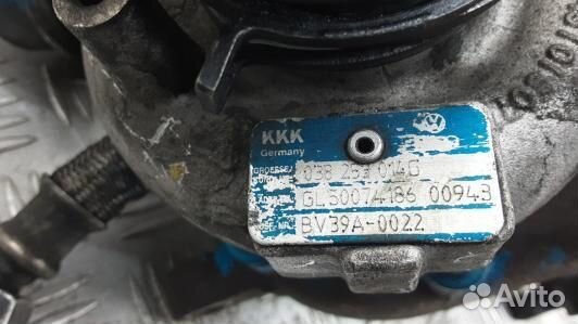 Турбина дизельная seat altea 1 (5BR08BK01)