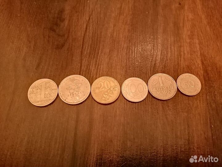 Монеты Европы до евро