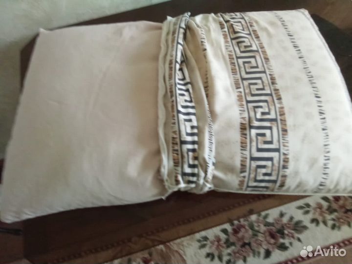 Подушка из гречки с наволочкой на молнии