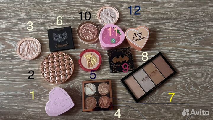 Хайлайтеры Revolution