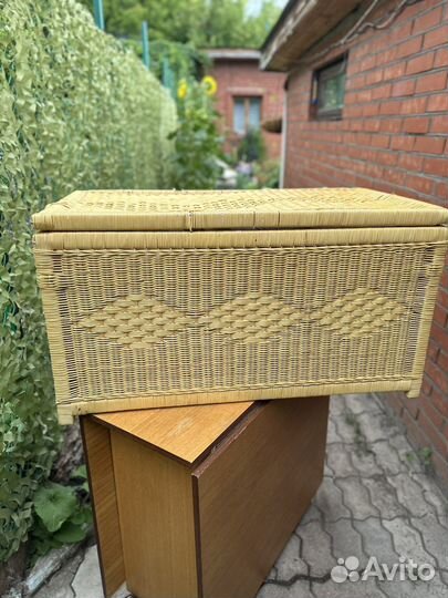 Сундук ротанговый