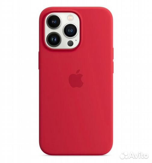 Чехол Apple iPhone 13 Pro Silicon Case MagSafe Red