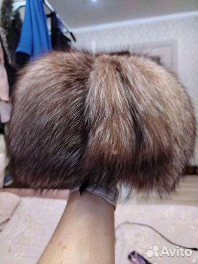 Шапка кубанка песец, 59размер