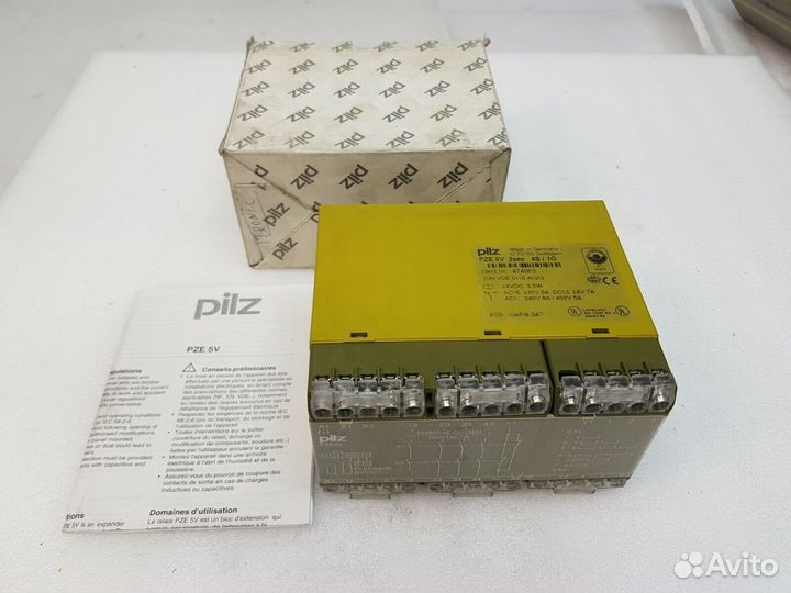 Pilz реле и датчики