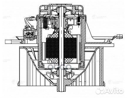 Вентилятор отоп. LFh 0964 luzar