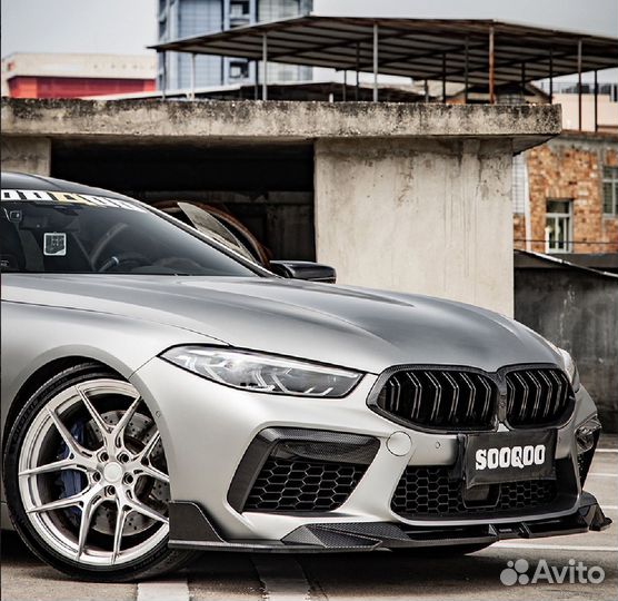 Сплиттер передний Карбон BMW M8 F91 F92 F93