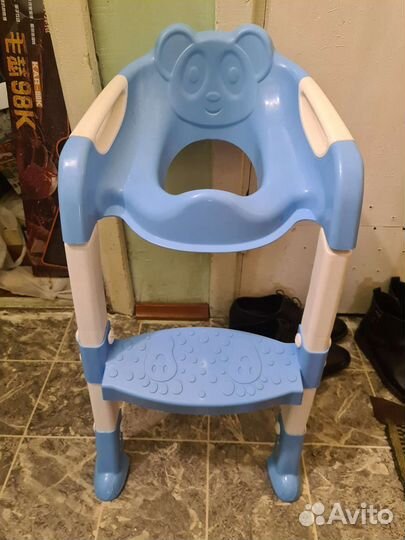 Сидушка на унитаз со ступенькой