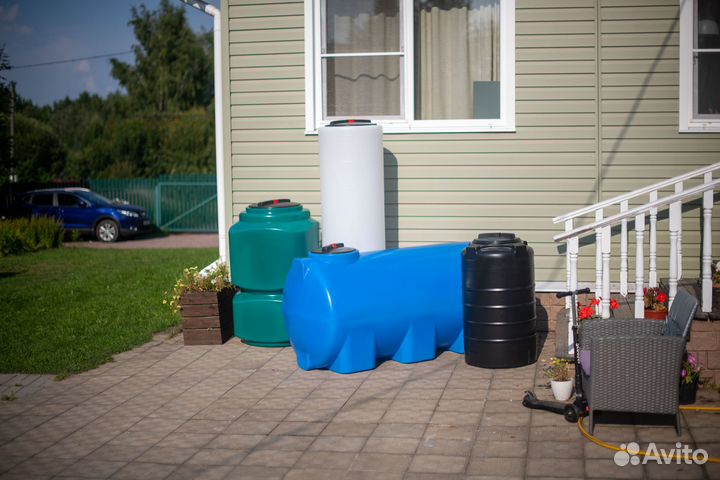 Пластиковые емкости для дома и дачи