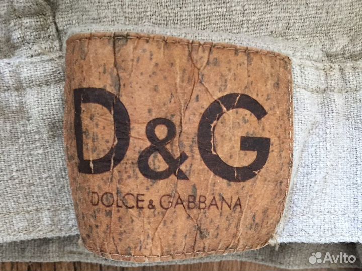 Джинсовка лен dolce&gabbana оригинал XL