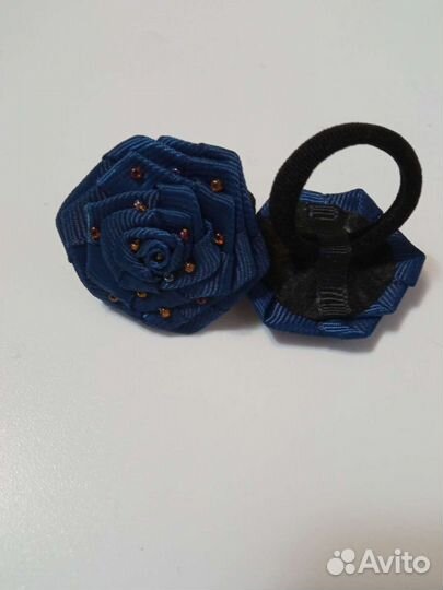 Резинки для волос ручной работы, бантики школьные