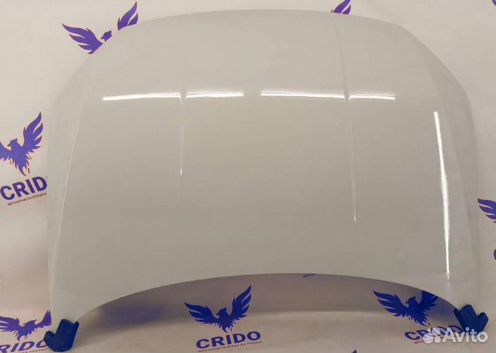 Капот Фольксваген Поло 2020-2022 Pure White (LC9A)