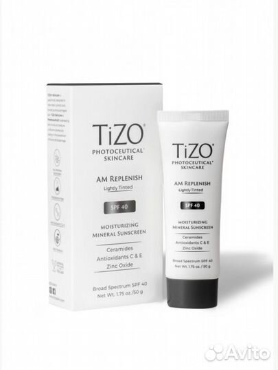 Питательный крем AM Replenish Tizo spf-40