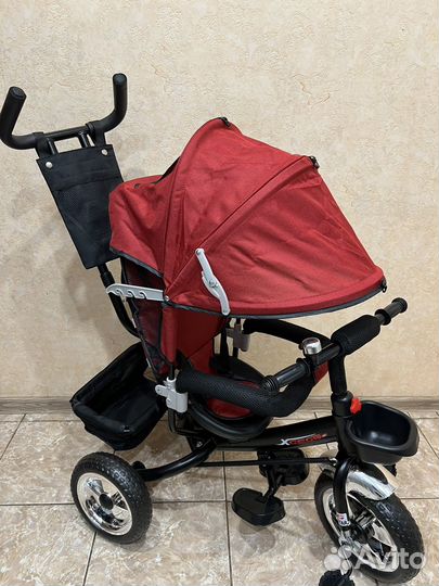 Коляска велосипед новый