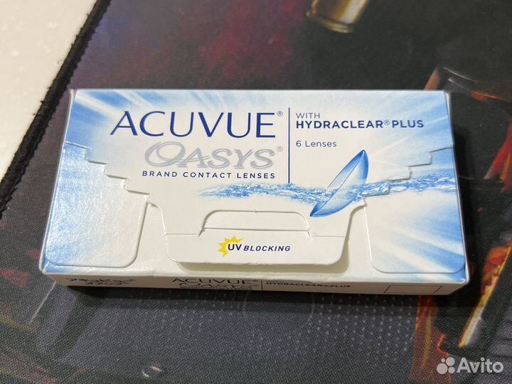 Линзы контактные однодневные acuvue