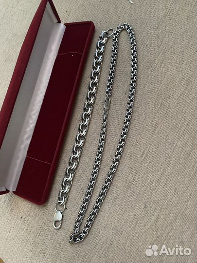 Серебряная цепь бисмарк