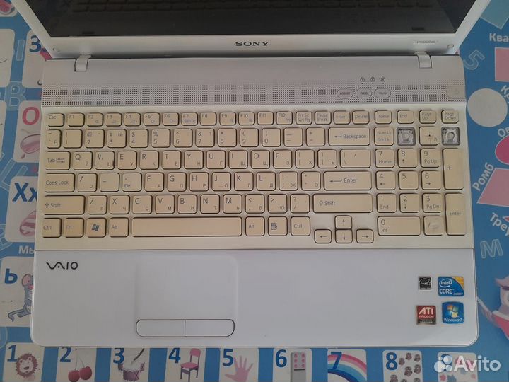 Ноутбук sony vaio на запчасти