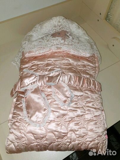 Шикарный конверт на выписку для принцессы