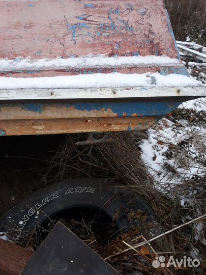 Лодка плоскодонка