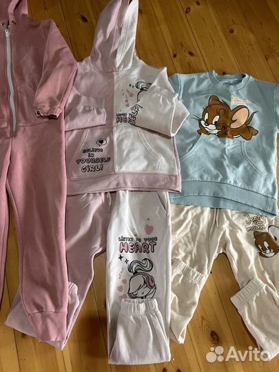 Вещи пакетом для девочки 122-128