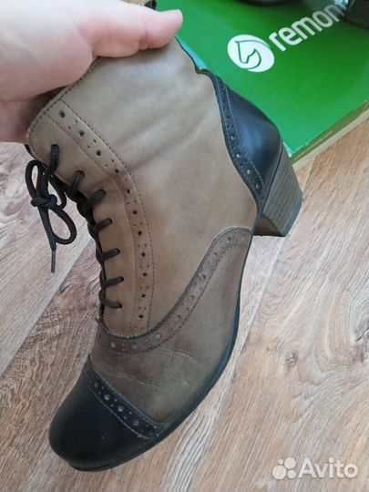 Ботинки женские демисезонные из натуральной кожи