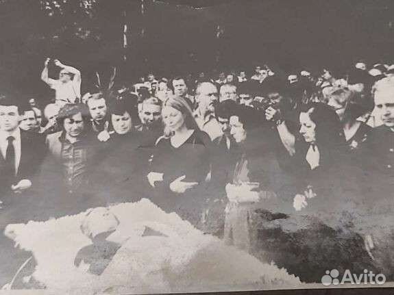 Фото прощание с В. Высоцким