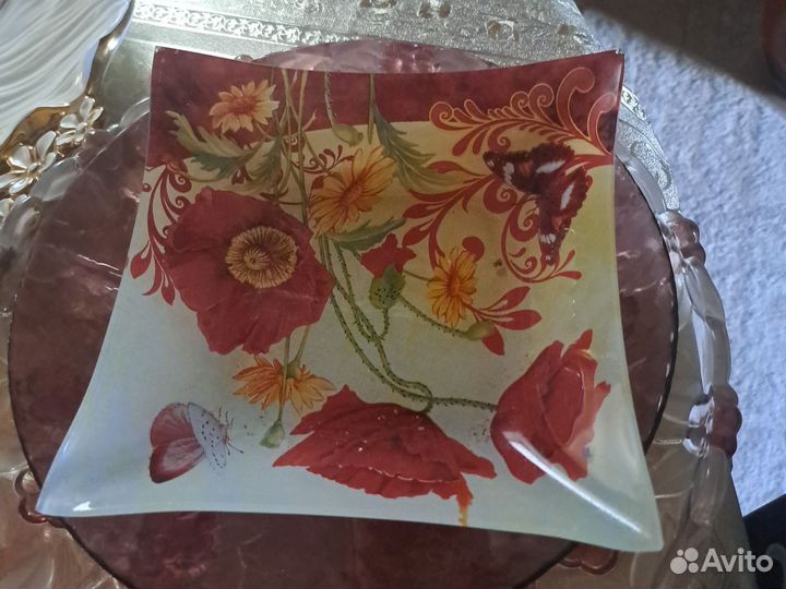 Конфетница шкатулка рюмки