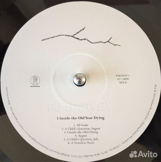 Виниловая пластинка Harvey, PJ - I Inside The Old