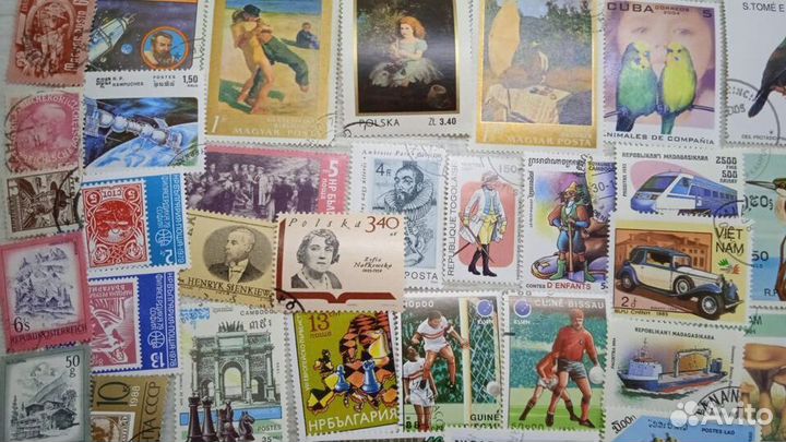 Набор марок 90 шт