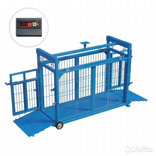 Весы животноводческие эльтон(Ск) - 150 кг (1500 х