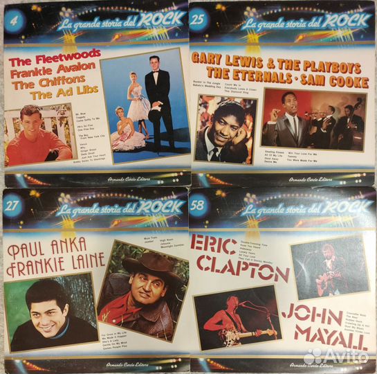 Виниловые пластинки Сборники рок-поп