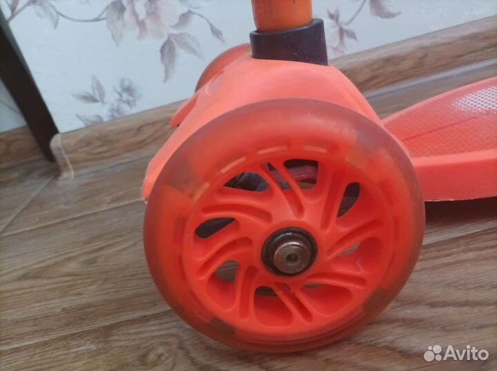 Самокат детский трехколесный бу