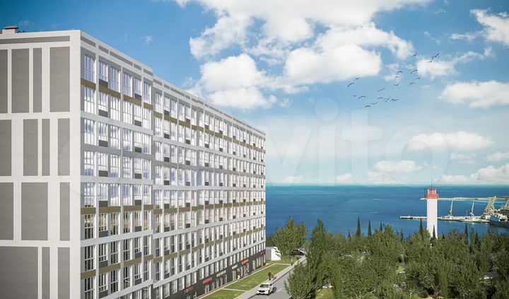 2-к. квартира, 63,2 м², 7/9 эт.