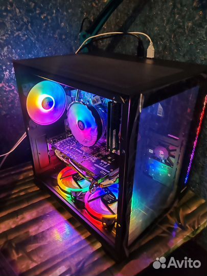 Игровой компьютер intel core i7 16 gb rx570 8gb