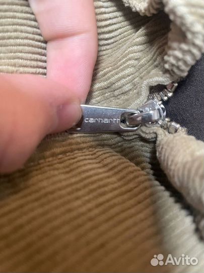 Вельветовый харингтон carhartt