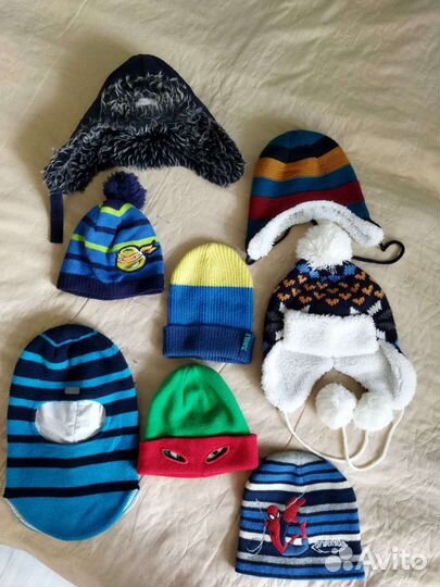 Шапка для мальчика 48,50,52,54