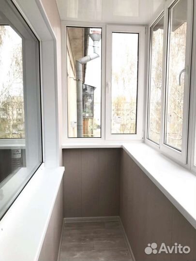 Остекление балконов и лоджий под ключ