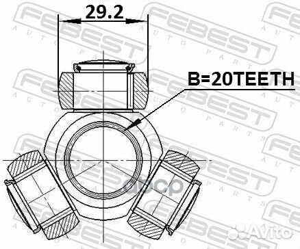 Трипод 2816nuova Febest