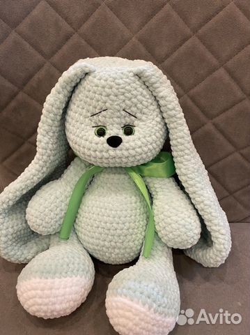 Заяц вязаные игрушки ручная работа