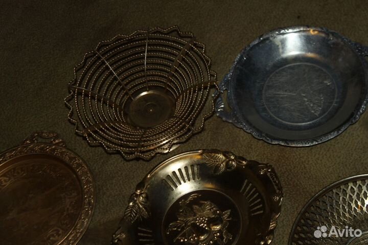 Вазы конфетницы аллюминий СССР