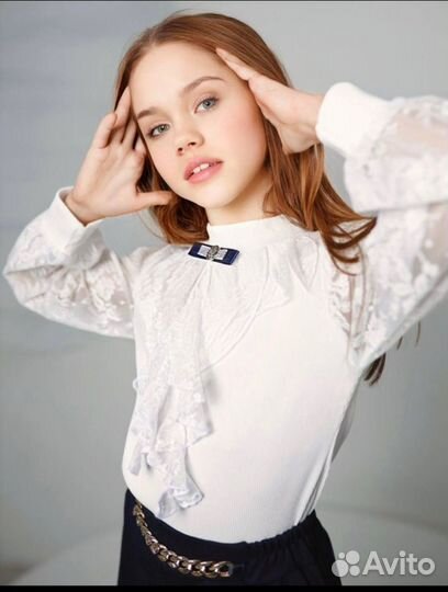 Блузка для школы